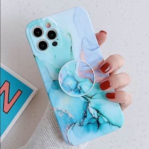 iPhone 12 Pro Max 11 12 Case Marble With Holder